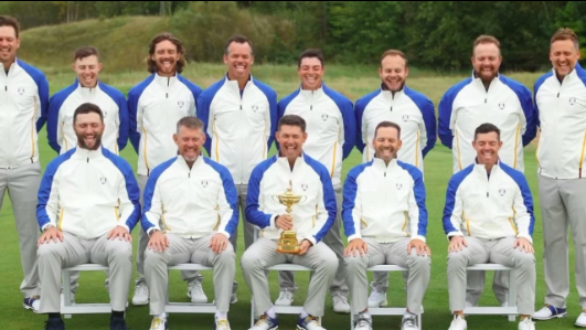 WATCH: Ian Poulter posts video of Team Europe "We are family" singalong